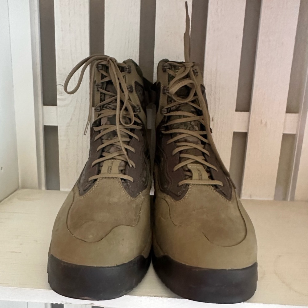 Under Armour Tactical Hunting Boots Mens 13 Camo Vibram 3024339 - Picture 3 of 15